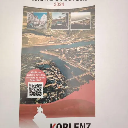 Koblenzliebe Rhein 3-zimmer Garten Parking Apartment *